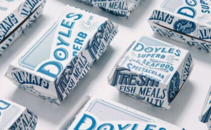 Doyles Paper Box Packaging for burgers